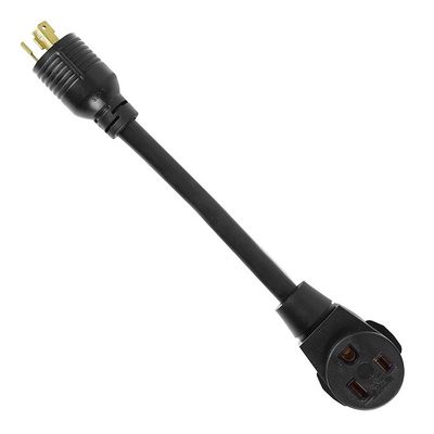 NEMA L6-30P 男性から6-50R 女性 30Ampから50Amp ウェルダーと高電力機器のための重用拡張ケーブル