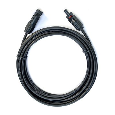 太陽光ケーブル 太陽光発電システム用単核太陽光ケーブル 正常セクション 1C X56/0.285MM 長さ 100M/1ロール 赤 黒