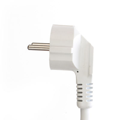 ホワイト 220V ユーロ電源ストリップ ソフトウェア再設計のための電源保護具 3出口 6フィート電源コードとカスタマイズされたサポート