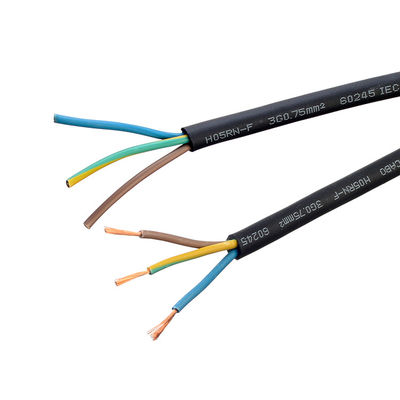 Vde 防水ゴムシートケーブル 柔軟 絶縁 3コア 0.75 1.0 1.5 2.5mm ケーブルステータポンプ 柔軟で耐久性