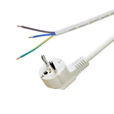 ユーロ標準 VDE 電源コード Cee7/7 端末を外したプラグ 端末 16A/250V H05vv-f Pvc 柔軟ケーブル 商業用