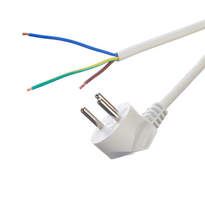 ユーロ標準 VDE 電源コード Cee7/7 端末を外したプラグ 端末 16A/250V H05vv-f Pvc 柔軟ケーブル 商業用