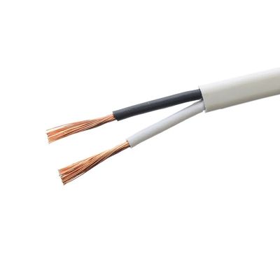 300/300V 定位 VDE 承認 2コア 2x16/0.2mm H03VVH2-F LED 平面ケーブルのための酸素のない銅スライム柔軟な電源ケーブル
