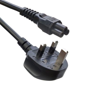 ネットワーク SDK イギリス BS 標準 C5 C19 コンネクタ 3ピン リードライン ストリップ ワイヤ 電源コード 3 角 AC コード 供給 IEC ケーブル 黒