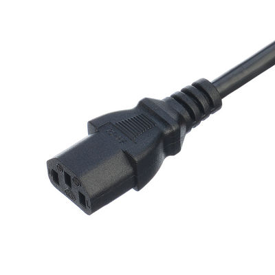 ネットワーク SDK イギリス BS 標準 C5 C19 コンネクタ 3ピン リードライン ストリップ ワイヤ 電源コード 3 角 AC コード 供給 IEC ケーブル 黒