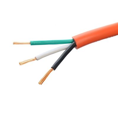 Industrial SNI/VDE Approved H03vv-f/h05vv-f/h07vv-f Flexible PVC Jacket 3x1.5mm2 Copper Cable Wires for House Wiring