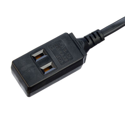 電源コード延長コード 2ピン JETプラグ 3ソケット付き 電源カバー 125V ネットワーク N/A 女性ソケット JET 3 Waysocket