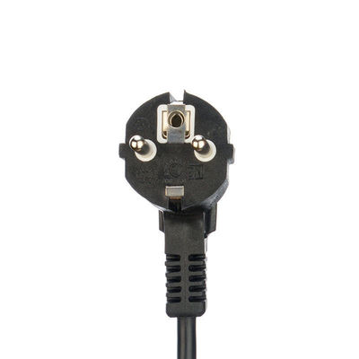 導体材料 銅製 3 角電源コード 220 ボルト 16a Eu プラグ Cee7/7 端末付 AC 電源コード Eu C5