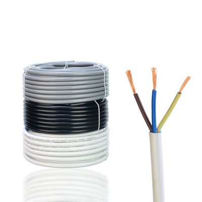 3x0.75 1.0 1.5 mm2 H03vv-f/h05vv-f/h07vv-f SNI/VDE/KC認定 3相多核銅PVC電源ケーブル