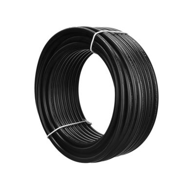 RVV 3 コア 3X0.75mm2 家庭用家電用の黒い電源ケーブル コア識別 青/茶色/緑黄色