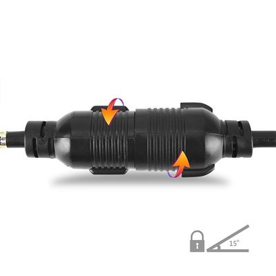 Heavy Duty NEMA L14-20P/R Locking Twist Lock 20 Amp 125/250V 4 Wire Grounding Industrial Grade Extension Cord for Generator