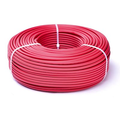 1x4mm2 XLPE ハロゲンフリー太陽光DC電源ケーブル PVパネル TUV 5級承認 柔軟な缶詰銅 長さ100M/1ロール