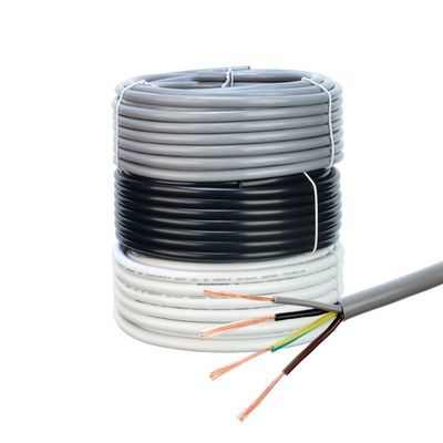 VDE Certified 60227 Iec 52 rvv 300/300v Rvv Electric Cable Wire 2.5mm Pure Copper for Pump PVC Insulation Control Cable