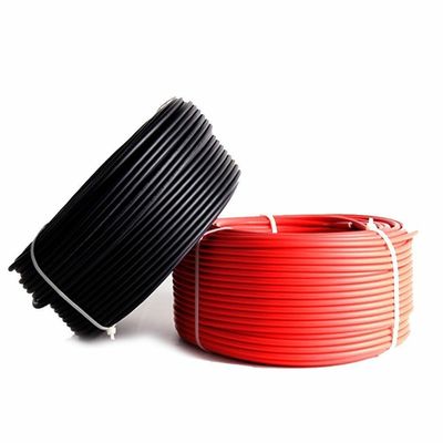 EN60754-1/EN60754-2のハロゲン含有量試験とTUV承認の6mm2の缶詰銅導体PV-1太陽光ケーブル