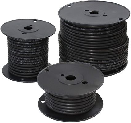EN60754-1/EN60754-2のハロゲン含有量試験とTUV承認の6mm2の缶詰銅導体PV-1太陽光ケーブル