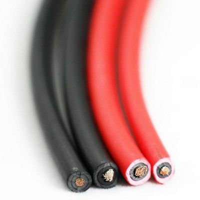 EN60754-1/EN60754-2のハロゲン含有量試験とTUV承認の6mm2の缶詰銅導体PV-1太陽光ケーブル