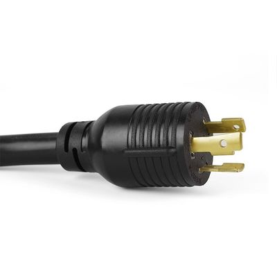 30Amp アダプタ 4Pong to 3Pong Lock 10 Gauge パワーウェルダー アダプタ コード ETL NEMA L14-30P 男性からNEMA L6-30R 女性