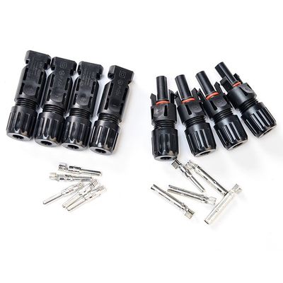 30A IP67 TUV認定ソーラーパネルストリングケーブル 4-6mm2 12awg Pv Dcソーラーコネクタ 正常セクション 1C X56/0.285MM