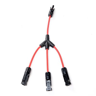 30A IP67 TUV認定ソーラーパネルストリングケーブル 4-6mm2 12awg Pv Dcソーラーコネクタ 正常セクション 1C X56/0.285MM