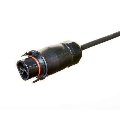 LY BC01 Euro 電源プラグ AC 電源アダプターコード バルコニー太陽系 H07rn-f 2.5*3c Eu 0.75mm 1mm 2コアゴムワイヤー