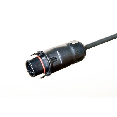 LY BC01 Euro 電源プラグ AC 電源アダプターコード バルコニー太陽系 H07rn-f 2.5*3c Eu 0.75mm 1mm 2コアゴムワイヤー