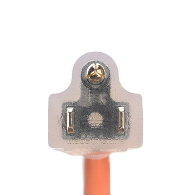 12 Gauge NEMA5-15 Extension Cord ETL Approved 12/3 SJTW Heavy Duty 3 Prong Orange PVC Copper NEMA 5-15R 14AWG Cable 10FT