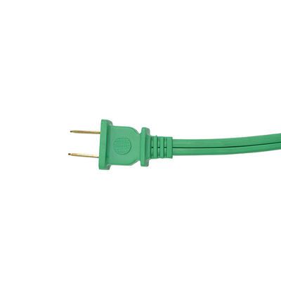 NEMA 男性端タイプと純銅導体2本の電源コードを持つ恒久的な延長コード
