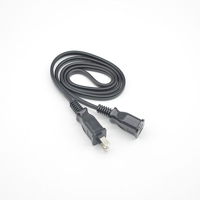Consumer Electronics Japan PSE Certification 2 Pin 2 Prong Electrical PC Power Cord Cable with PVC Jacket Material