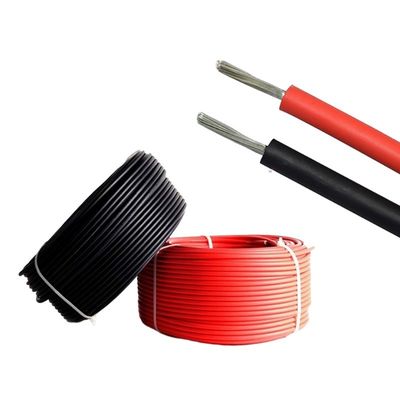 6mm TUV H1Z2Z2-K Sun Solar Cable for Solar Energy System -40 -90 degree TUV Approved Rated voltage AC 1.0/1.0KV DC 1.5KV