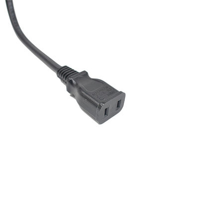 Consumer Electronics Japan PSE Certification 2 Pin 2 Prong Electrical PC Power Cord Cable with PVC Jacket Material
