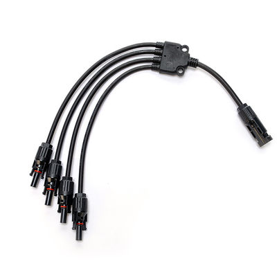 XLPO 断熱 10awg 6mm 1 から 4 Y 型 H1z2z2-k 太陽光パネル拡張ケーブル 12awg 持続可能な太陽光ソリューション