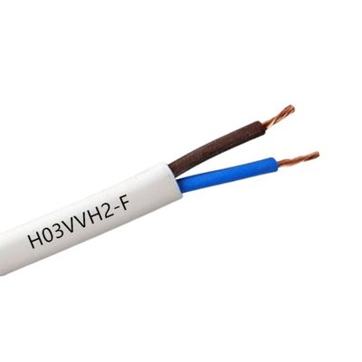 室内用小型電気機器 300/300v H03vvh2 とクーパー電導線を持つ銅PVC隔熱線
