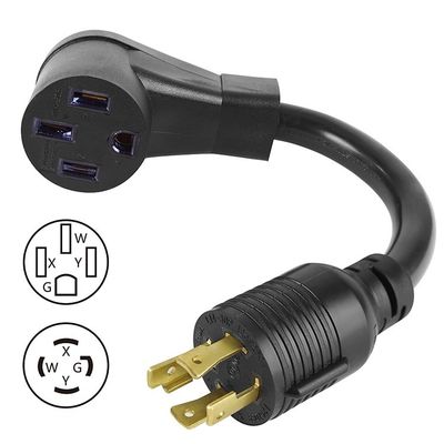 エレソール ネマ エブ 充電器 アダプター 延長ケーブル 3 導体 Sjt タイプ L14-30p ツイストロック プラグ 14-50r アダプター 電源コード