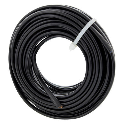 Copper Conductor PVC Insulation Wire 2 Core Flat 100M Flexible Power Cable