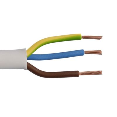 VDE スタンダード Kema Keur H03vvh2 f 電線 PVC ジャケット 柔軟な赤銅ケーブル