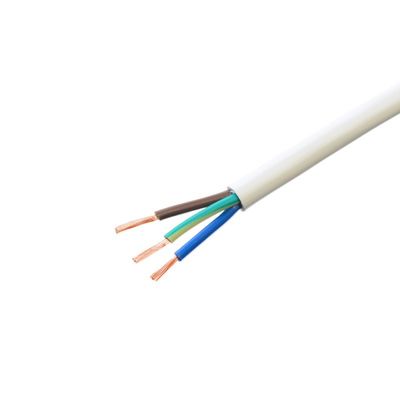 標準 IEC 60227 H05vv f 3x0. 75mm2 PVC 覆い 柔軟な電線 多コア 銅ケーブル 電力ケーブル