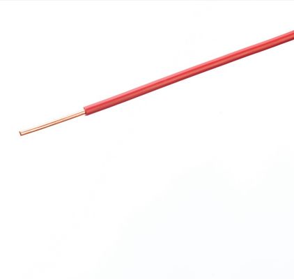 H05V-U 1X0.5 0.75 1 1.5 2.5 4 6 MM2 300/500V 単核 純銅線 固形PVC電源ケーブル レッドハウス