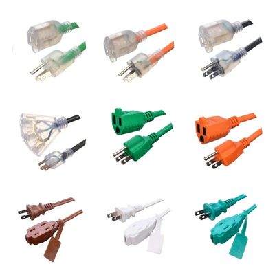 3 アウトレイク 12/3 SJTW ライトインジケーター付きの屋外拡張ケーブル ETL US 50フィート 重荷 12ゲージ NEMA5-15P から NEMA 5-15R