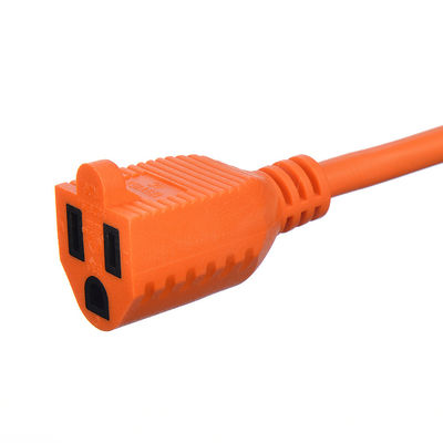 ETL Certified NEMA 5-15P to NEMA 5-15R SJW SJTW 12/3 10/12/14 Gauge Outdoor Power Extension Cord Female End Type NEMA