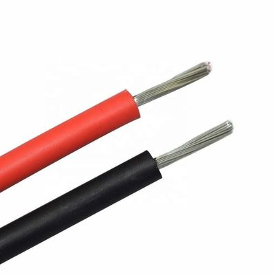 6.1MM±0.15MM 外径 TUV証明書 4mm 太陽光ケーブル 自宅承認のためのカスタマイズメント EN60754-1/EN60754-2 DC PVケーブル
