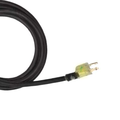 10 AWG 3 Prong Extension Cord 30m for Lawn Rated Voltage 250V Length 10FT