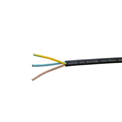 柔らかいゴムジャケット 電気ワイヤ 家庭用ワイヤリング H05rn f 3g 0.5mm2 1mm2 1.5mm2 多種サイズ