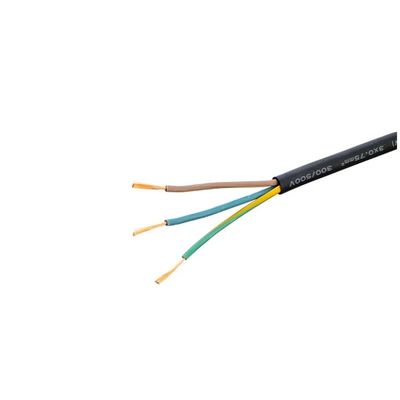 柔らかいゴムジャケット 電気ワイヤ 家庭用ワイヤリング H05rn f 3g 0.5mm2 1mm2 1.5mm2 多種サイズ