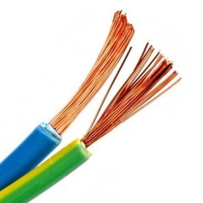 300/500v H05v k 電気銅電導線とPVC絶縁電源ケーブル 0.75mm2 シングルワイヤー標準