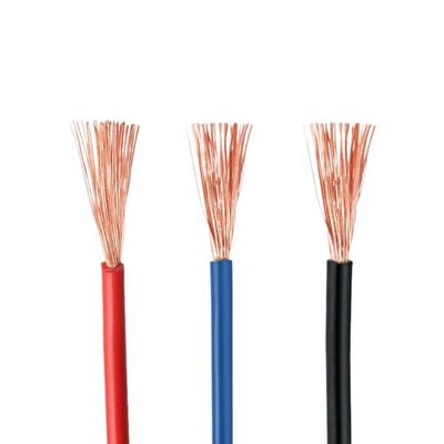 導体材料 銅 H07v k 1x16mm2 単核のPVC隔熱電源ケーブルを持つ赤銅線