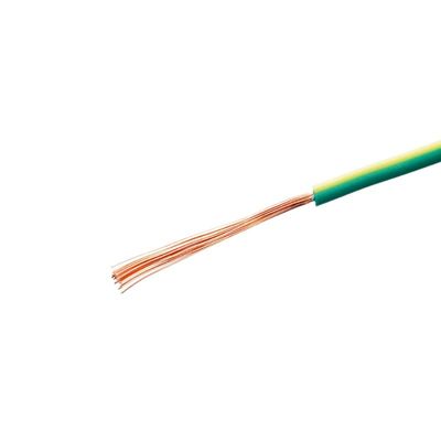 導体材料 銅 H07v k 1x16mm2 単核のPVC隔熱電源ケーブルを持つ赤銅線