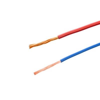 導体材料 銅 H07v k 1x16mm2 単核のPVC隔熱電源ケーブルを持つ赤銅線