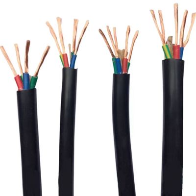 Rubber Jacket H07rn f 5x10 Flexible Multi-cores Soft Solid Copper 450/750v Communication Power Cables for Industrial