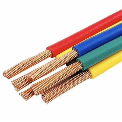 純酸素フリー銅導体 電線 カスタマイズされたサイズ Ho7v R Pvc 英語で断熱 1.5m2/2.5mm2/4mm2/6mm2