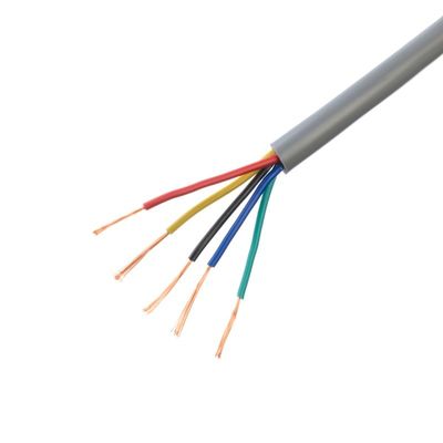柔軟な電源ケーブル H05vv-f 5 コア 0.5mm/1 mm 平方 銅 固体電導 電線 家庭用 建物のワイヤ